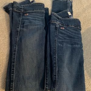 2 Hollister boot cut jeans